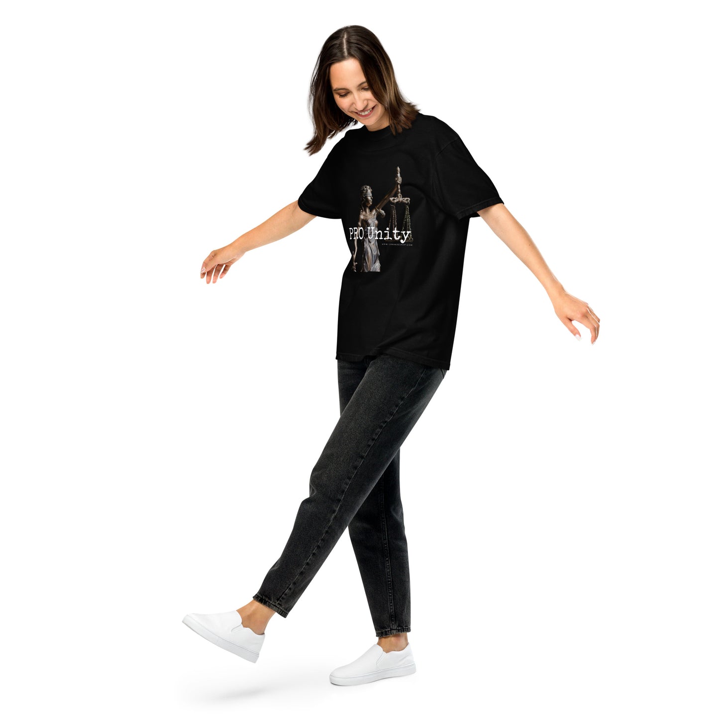 PRO UNITY- unisex black t-shirt