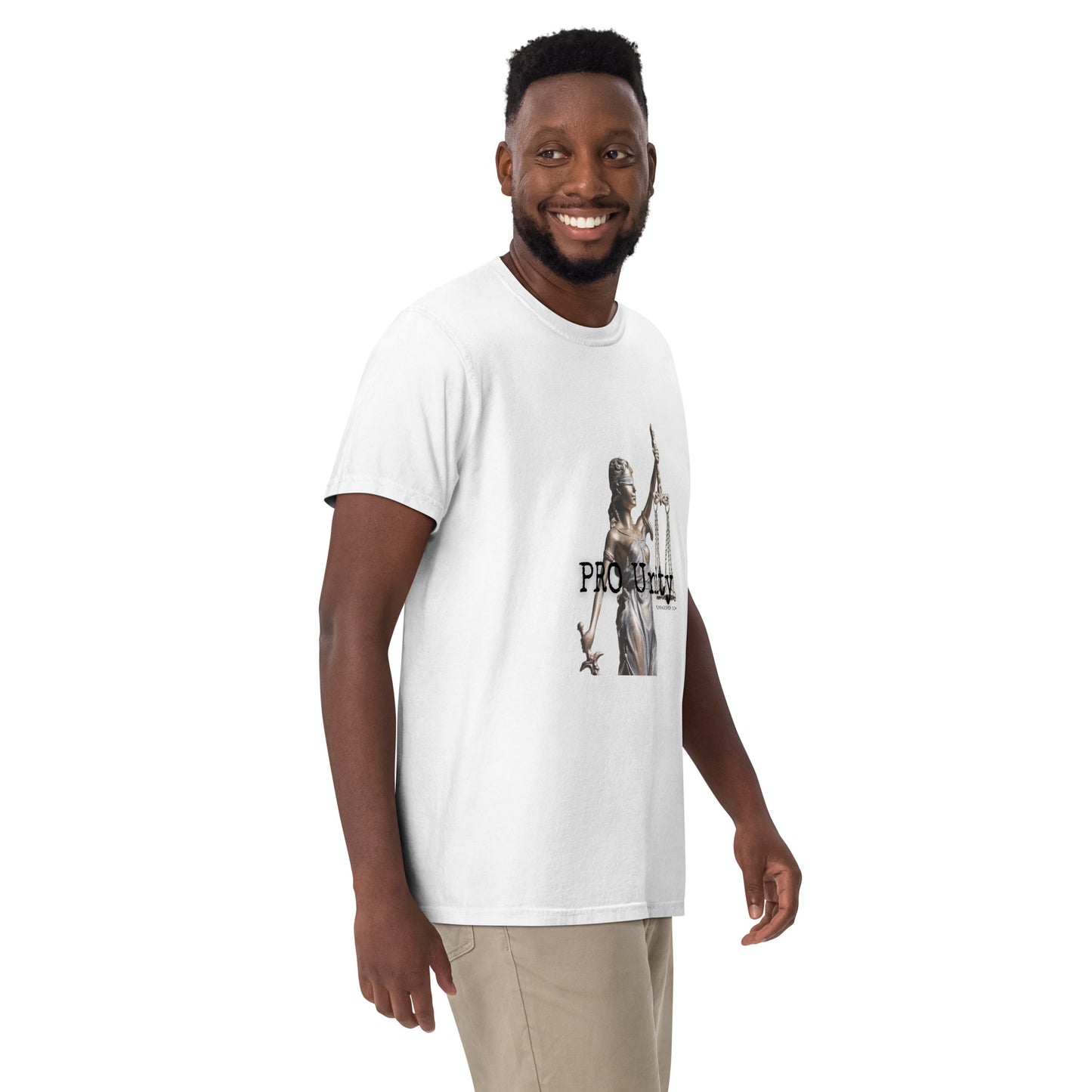 PRO UNITY- white unisex t-shirt