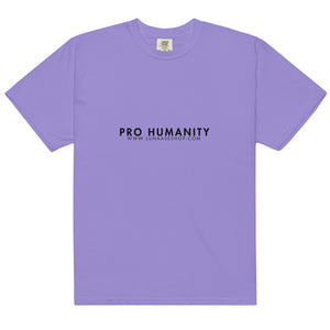 PRO HUMANITY- Black letters