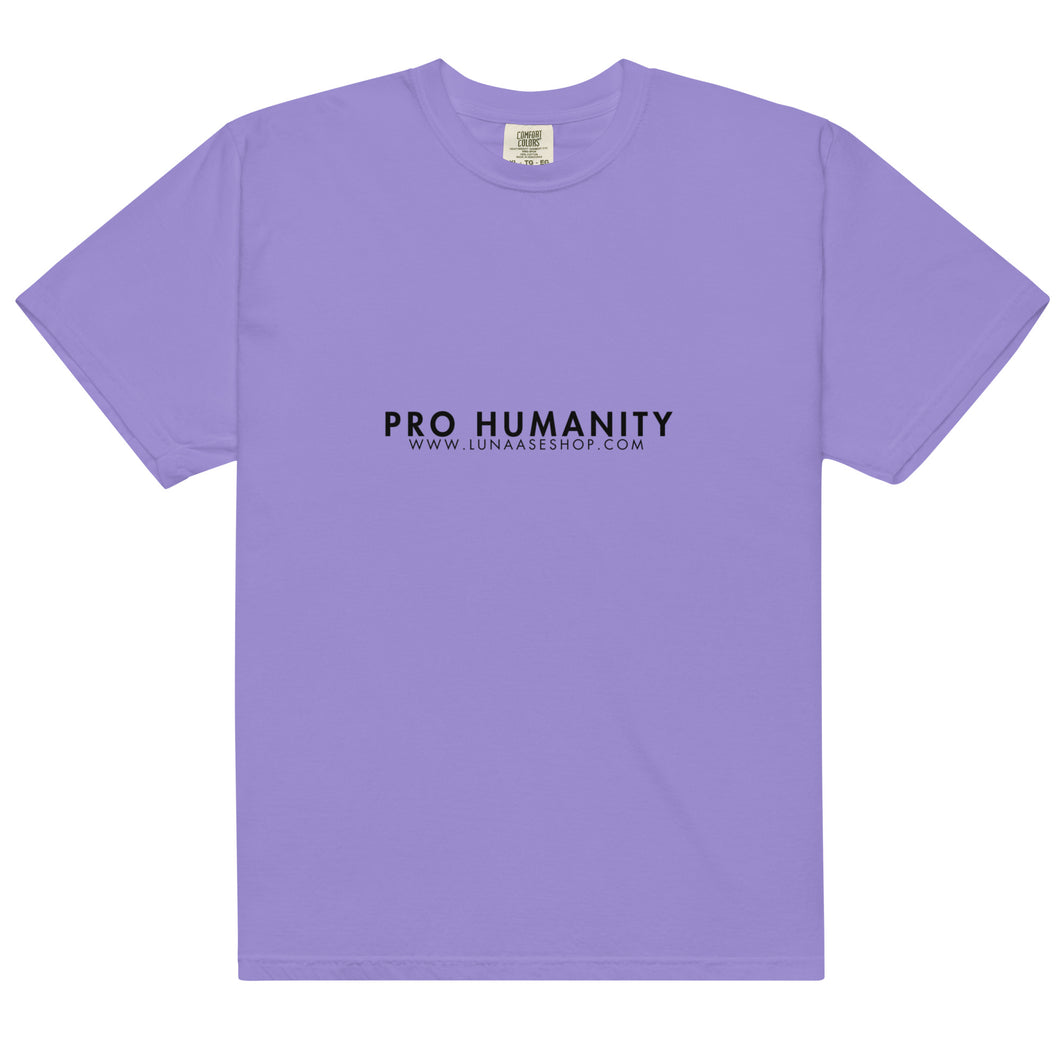 PRO HUMANITY- Black letters