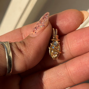 Opal Tiny Goddess Pentant