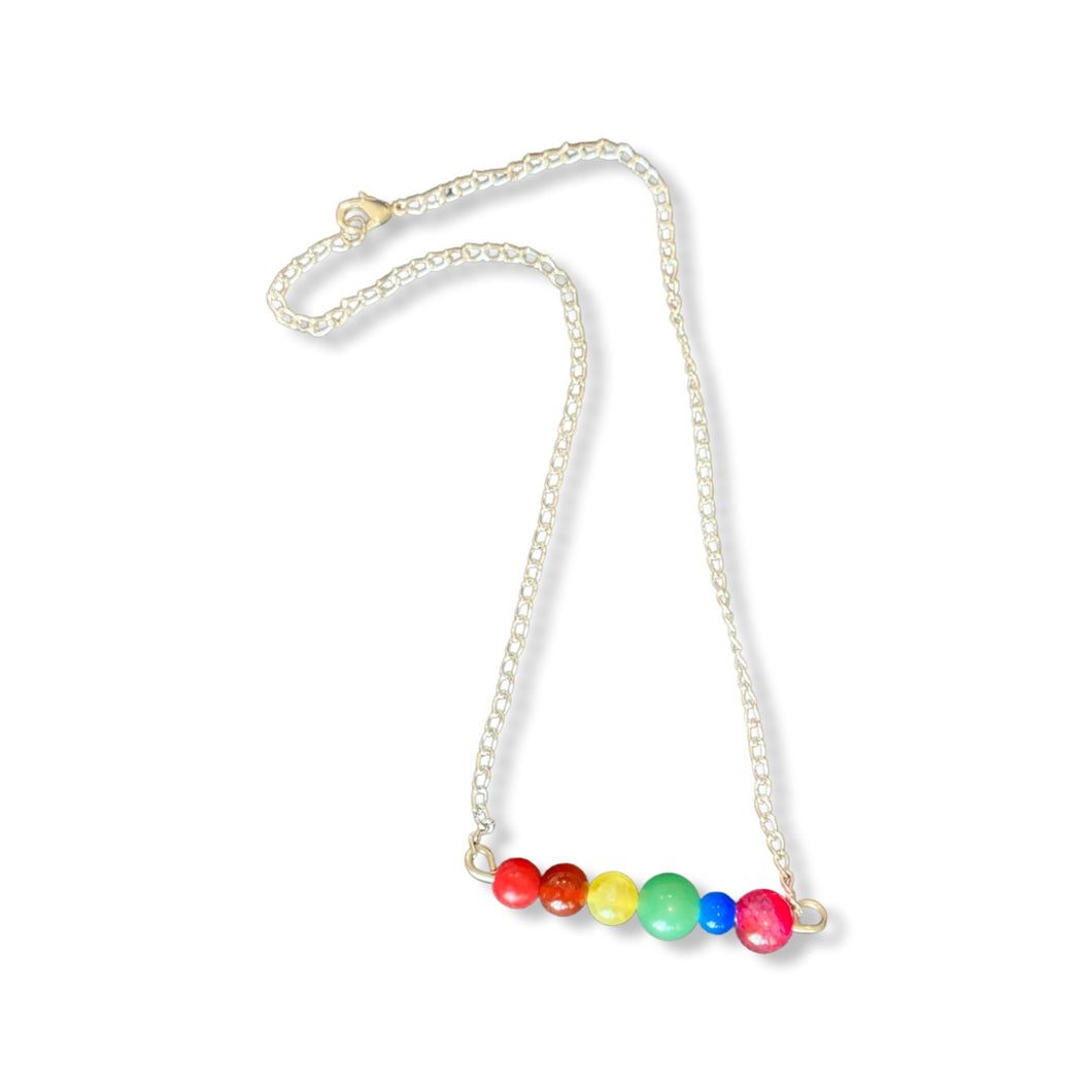Rainbow 🌈 Crystals Necklace