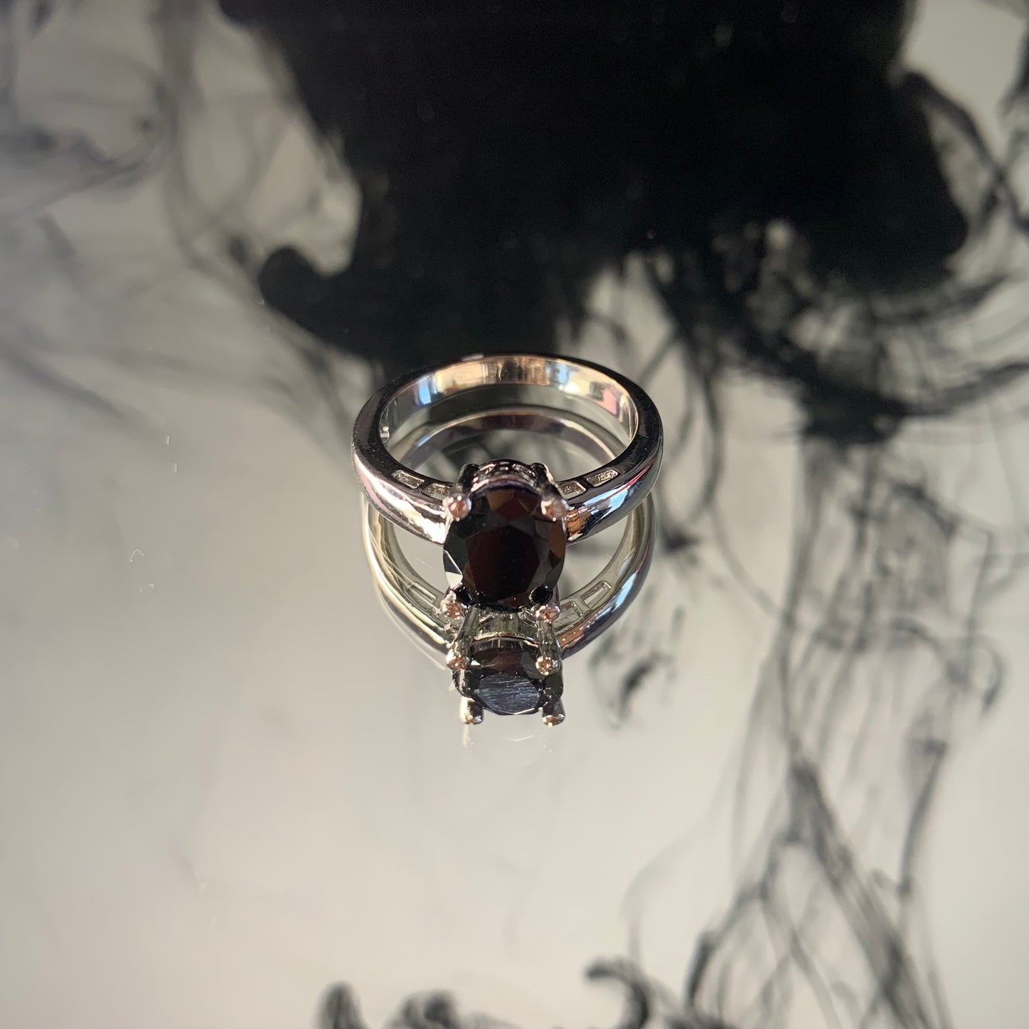 Sterling Silver Black Onyx Ring